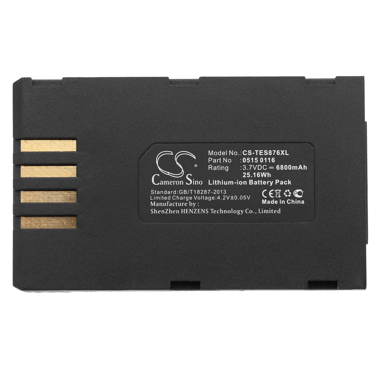 Аккумулятор CameronSino CS-TES876XL для тепловизора (Testo 876 (0515 0116))