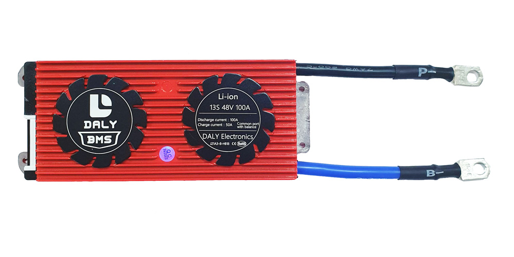 ПЛАТА BMS DALY LI-ION 13S100A 48V 100A