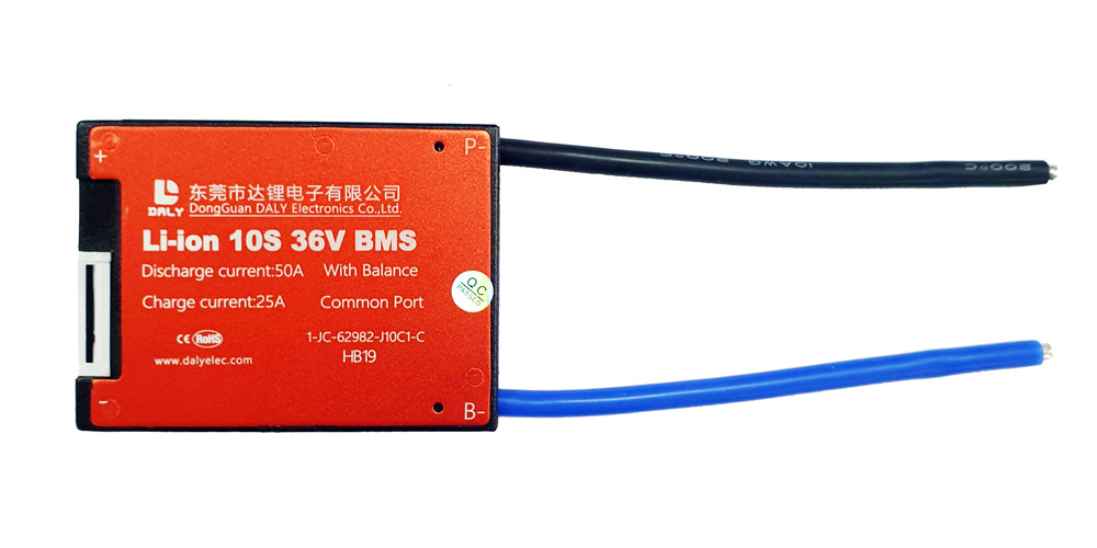 ПЛАТА BMS DALY LI-ION 10S50A 36B 50A
