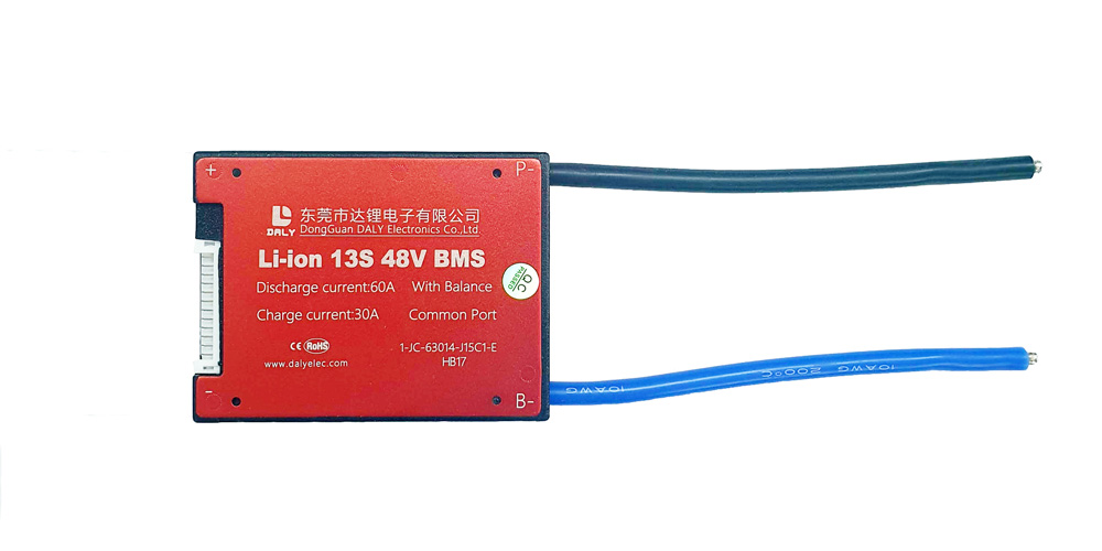 ПЛАТА BMS DALY LI-ION 13S60A 48B 60A