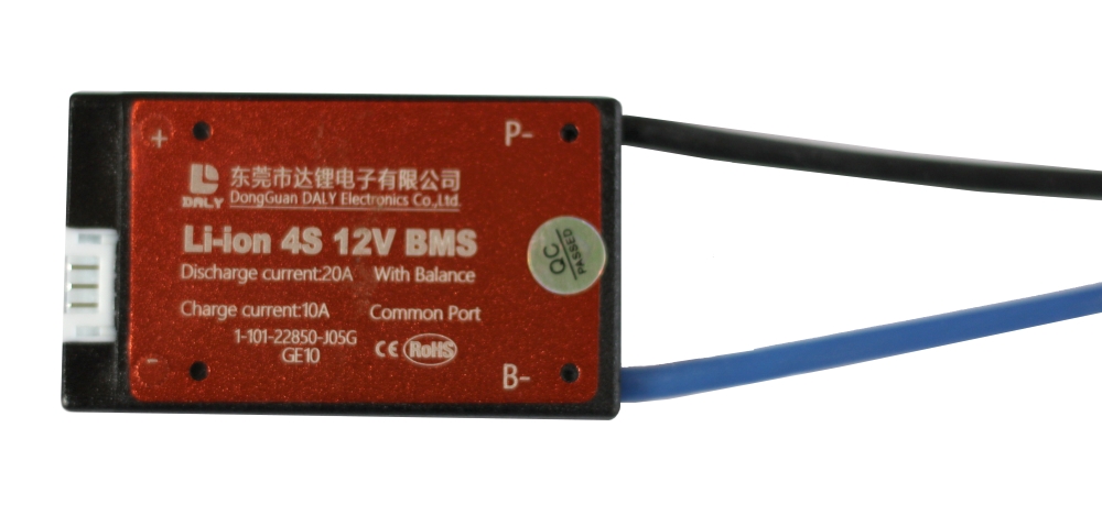 ПЛАТА BMS DALY LI-ION 4S20A 14.4V 20A