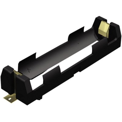 Батарейный отсек для 1х18650 для SMD монтажа STM18650-1