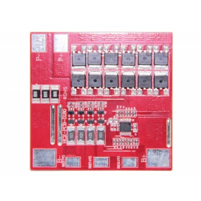 ПЛАТА BMS MAXPOWER LI-ION С БАЛАНСИРОМ И ТЕРМОРЕЛЕ 3S/4S25A 11.1B/14.8B 25A