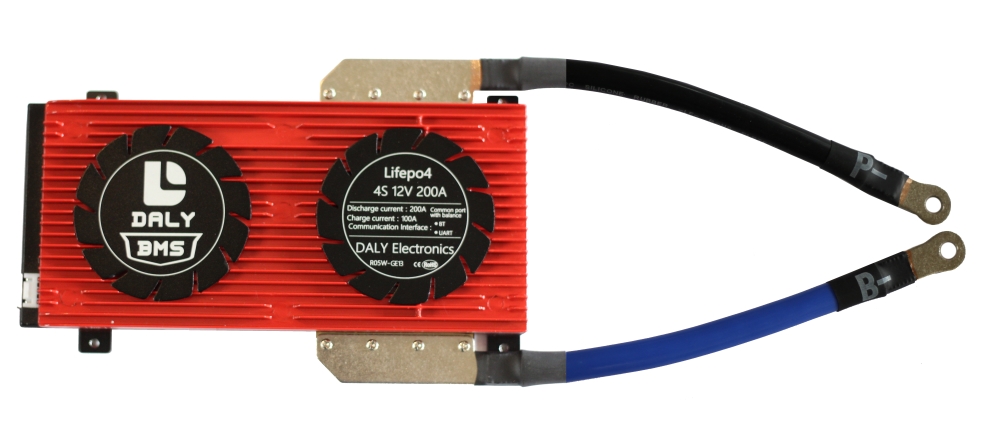 ПЛАТА SMART BMS LIFEPO4 4S200A 12V 200A BLUETOOTH