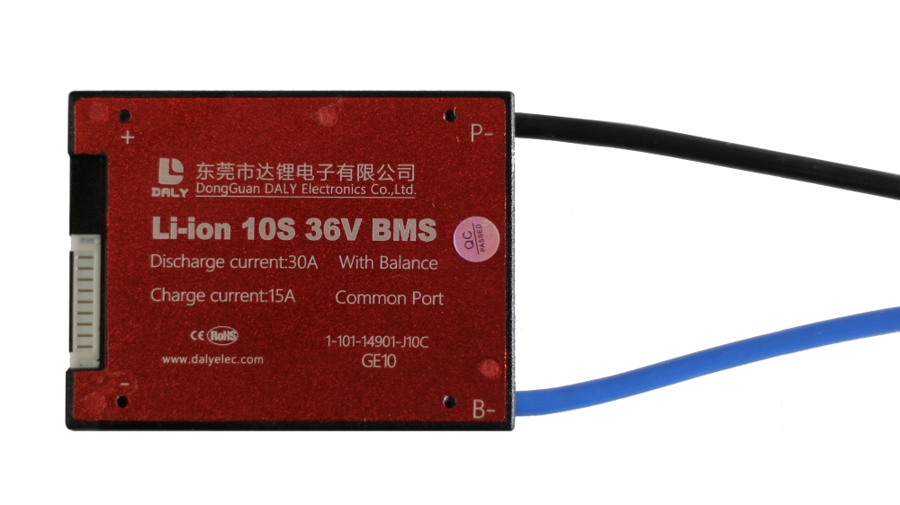 ПЛАТА BMS DALY LI-ION 10S30A 36B 30A