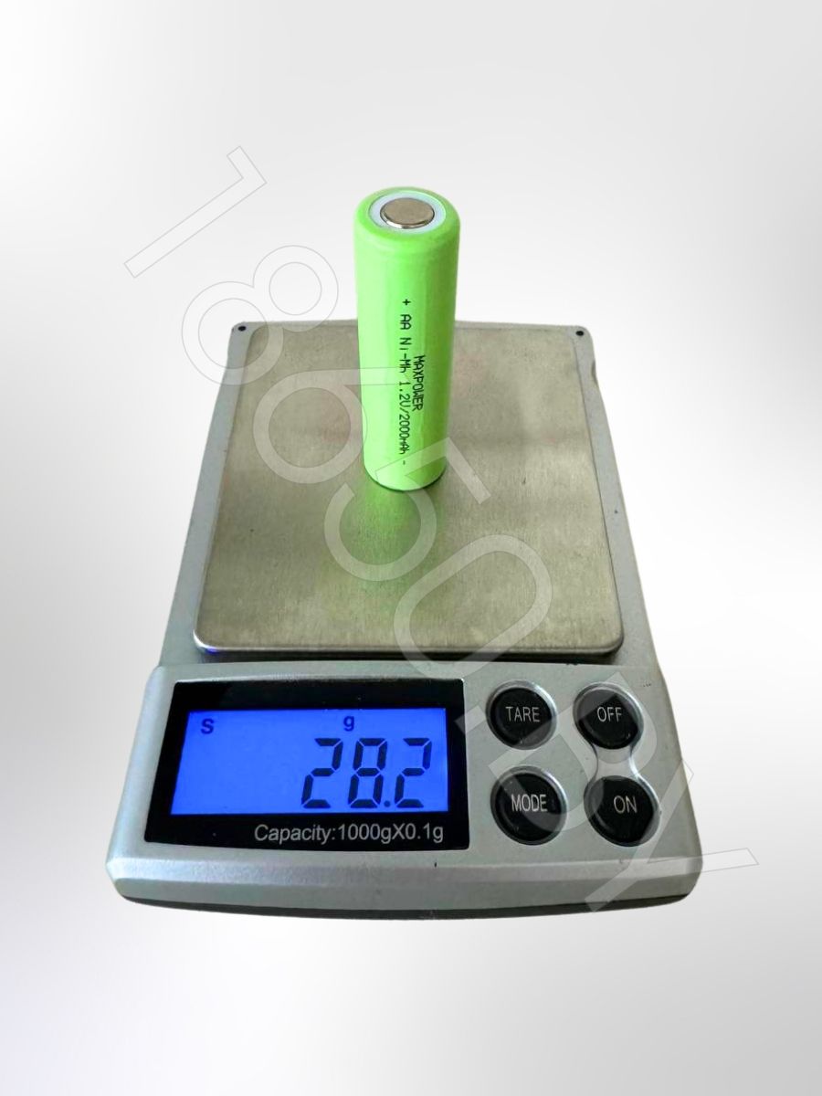АККУМУЛЯТОР MAXPOWER MX-AA-2000 (1.2 B 2000 MAH 10 A) NI-MH