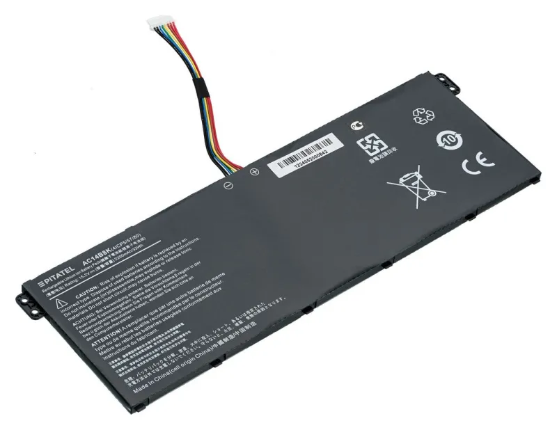 Аккумуляторная батарея AC14B8K для  Acer Aspire E3-111, E5-721, 731, 771, ES1-711, V3-111, V5-132, R7-371T