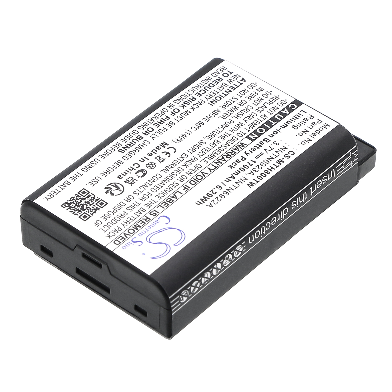 Аккумулятор CameronSino CS-MTH800TW (Motorola MTH650, MTH800)
