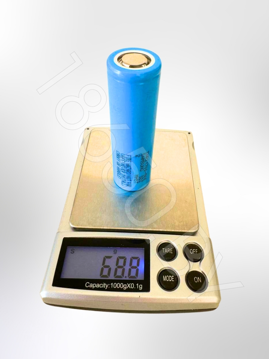 АККУМУЛЯТОР SAMSUNG INR21700-50E (3.7 B 5000 MAH 10A) LI-ION