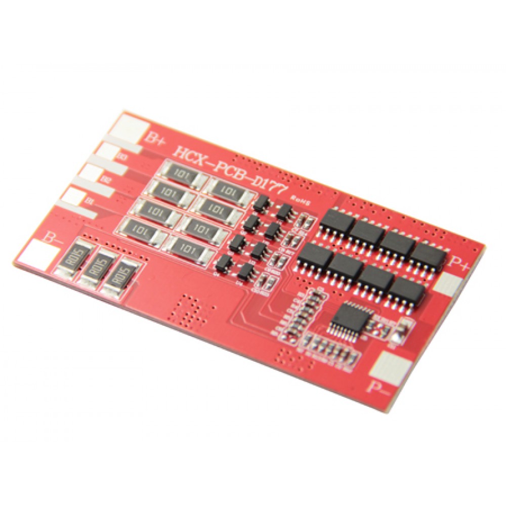 ПЛАТА BMS MAXPOWER LI-ION C БАЛАНСИРОМ 3S/4S16A 11.1B/14.8B 16A