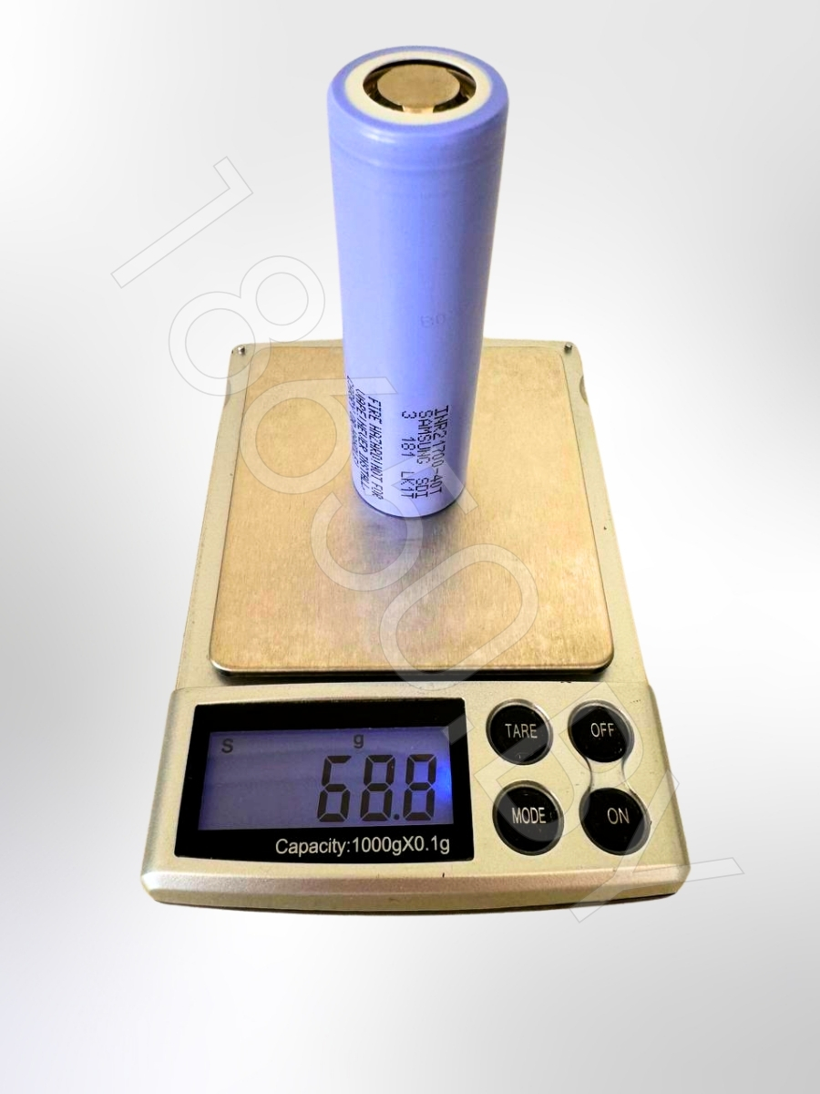 АККУМУЛЯТОР SAMSUNG INR21700-40T (3.7 B 4000 MAH 35 A) LI-ION