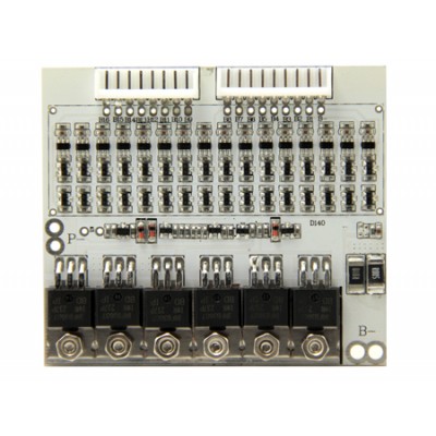 ПЛАТА BMS MAXPOWER LI-ION C БАЛАНСИРОМ И ТЕРМОРЕЛЕ 6S15A 22.2B 15A 