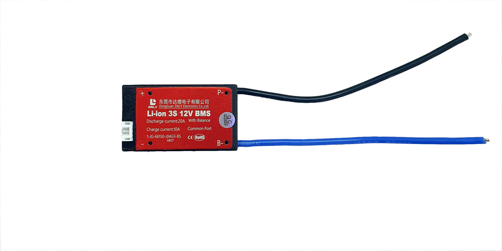 ПЛАТА BMS DALY LI-ION 3S20A 11.1V 20A