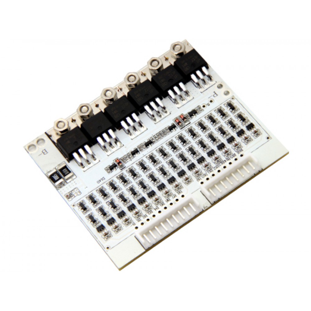 ПЛАТА BMS MAXPOWER LI-ION C БАЛАНСИРОМ И ТЕРМОРЕЛЕ 6S15A 22.2B 15A 