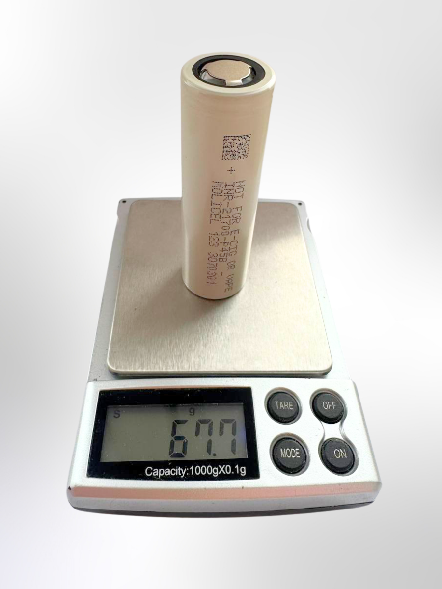 Аккумулятор Li-Ion 3.6V , Molicel INR-21700-P45B