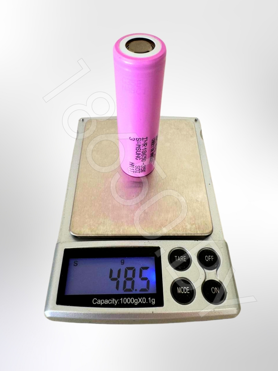 АККУМУЛЯТОР LI-ION ДЛЯ ФОНАРИКА SAMSUNG INR18650-35E (3.7 B 3500 MAH 13 A) LI-ION 1 шт.