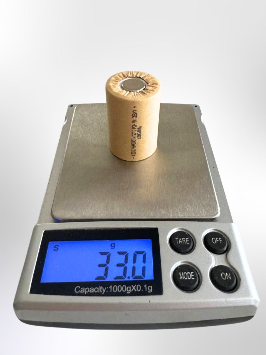 АККУМУЛЯТОР MAXPOWER 4/5SC (1.2 V 1200 MAH 12 A) NI-CD